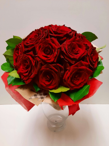 Bouquet rose rosse